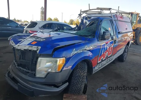 2012 Ford F-150 Xl из США, поврежденный, VIN 1FTNF1CF5CKE10201